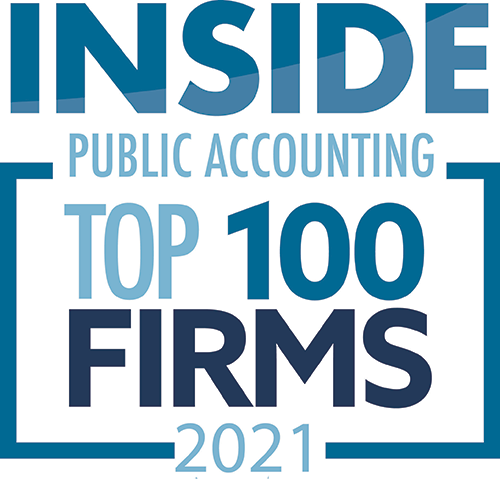 2021 Inside Public Accounting Top 100 Firm