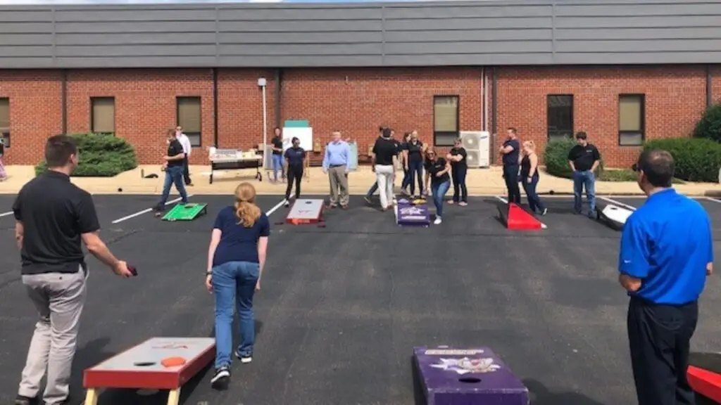 Harrisonburg Office Cornhole Tournament