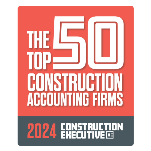 The Top 50 Construction Accounting Firms by Construction Executive Magazine Badge