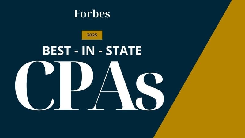 blue and gold background with Best in state CPAs